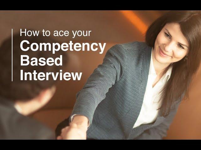 How to answer competency based questions