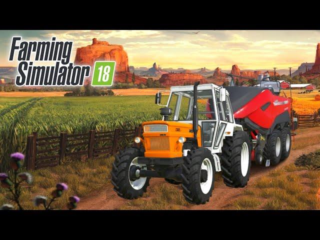 Farming Simulator 18! Fs 18 Making Roll Bales || fs 18 || 4U Farming