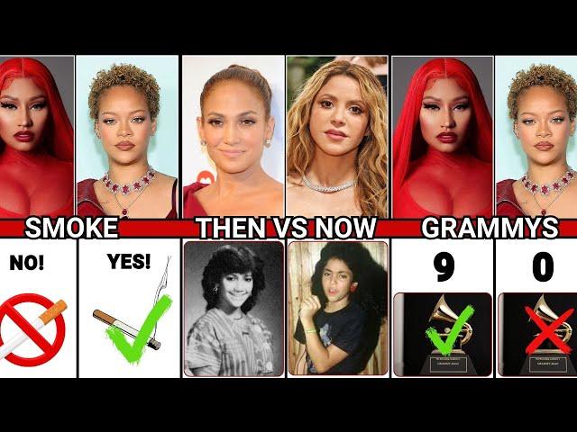 JLO VS Shakira VS Rihanna VS Nicki Minaj