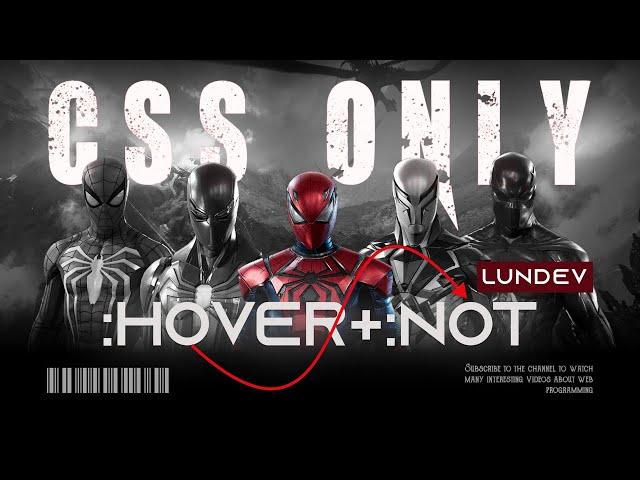 The Power of CSS When Combination of Not And Hover Selectors