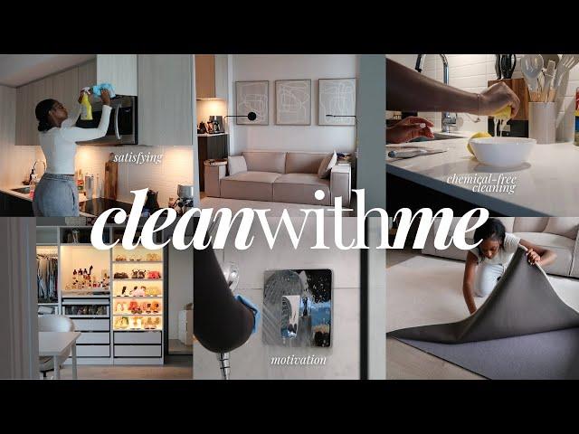 DEEP CLEAN WITH ME | reset my apartment + cleaning motivation + tips