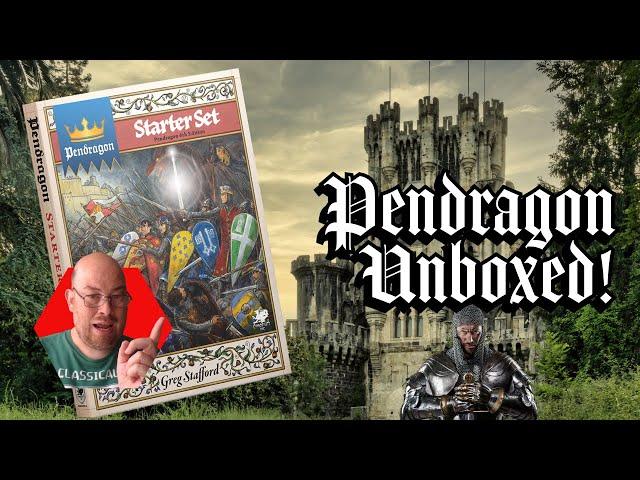 Hexed Press unboxes the Pendragon Starter Set from Chaosium!