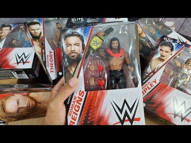 WWE ELITE 110 FULL SET ACTION FIGURE REVIEW