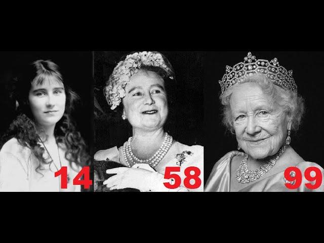 The Queen Mother from 1 to 101 years old