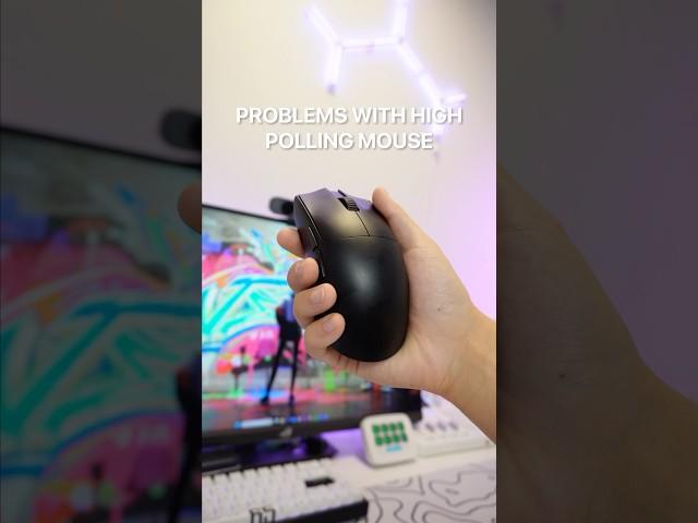 Problems with 8K Polling Mouse