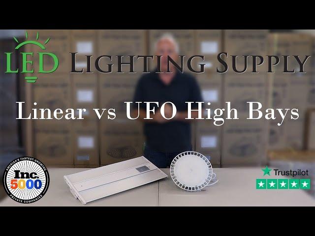 Linear vs UFO High Bay LED Lights: Expert Insights & Recommendations