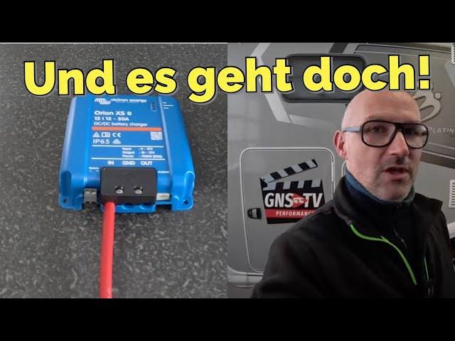 Neuer Victron Booster 50 A ist sch.....? André von GNS Grimma mit Klartext!