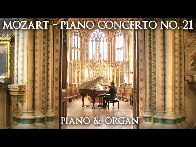 MOZART - PIANO CONCERTO NO. 21 "ELVIRA MADIGAN" (ANDANTE) ORGAN & PIANO - SCOTT BROTHERS DUO