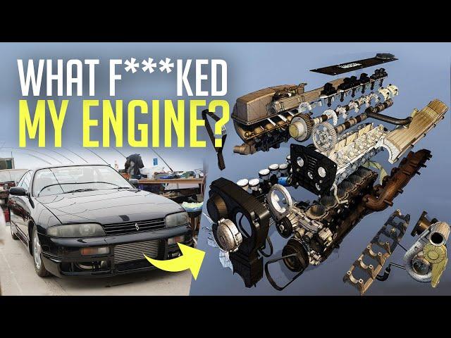 my dream skyline is destroyed - RB25 engine teardown