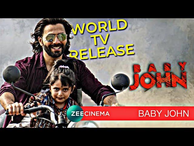 Baby John TV Release Update | TV Par Kab Aayegi | Zee Cinema | And Now Available On Prime Video 