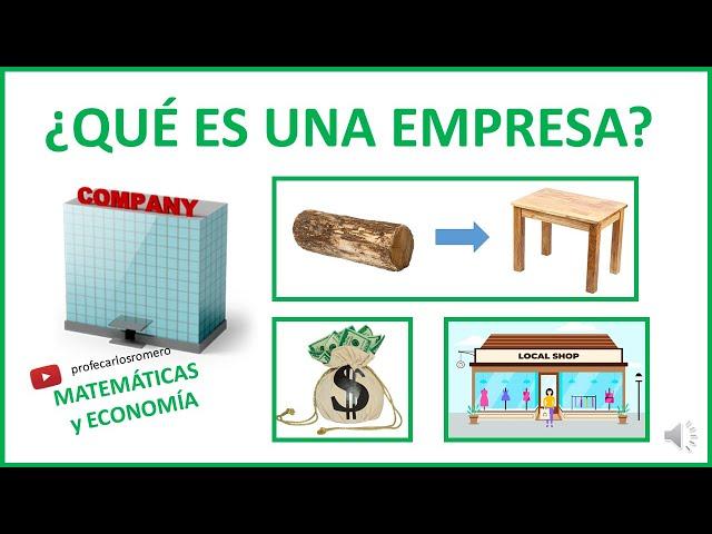 ‍️ ¿QUÉ ES UNA EMPRESA? ‍️  DEFINICIÓN, FUNCIONES, OBJETIVOS Y ELEMENTOS DE UNA EMRPESA