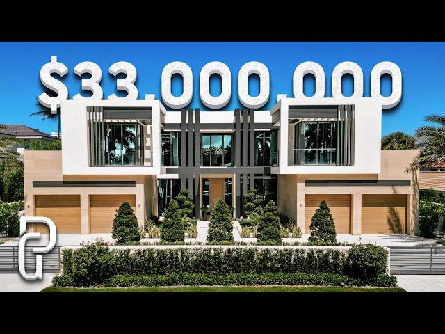 Inside a $33,000,000 Modern Mansion in Southern Florida! | Propertygrams house Tour