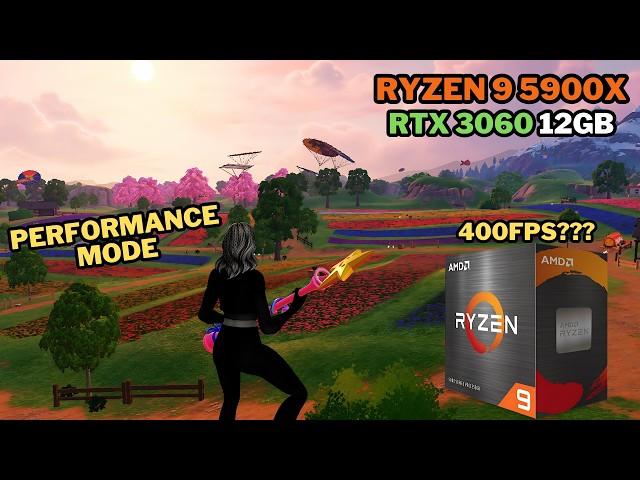 Fortnite Chapter 6 Season 1 | RTX 3060 12GB + Ryzen 9 5900x | 1080p Performance Mode Benchmark