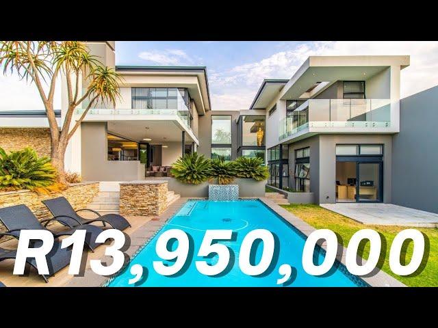 Touring a R13,950,000 ULTRA MODERN SBE MASTERPIECE in Waterfall Country Estate