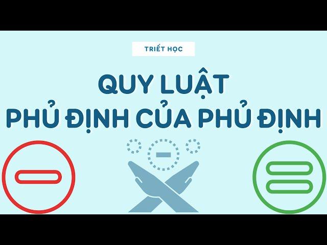 Quy Luật Phủ Định Của Phủ Định - Triết Học Mác-Lê Nin | Bảo Đảm Dễ Hiểu