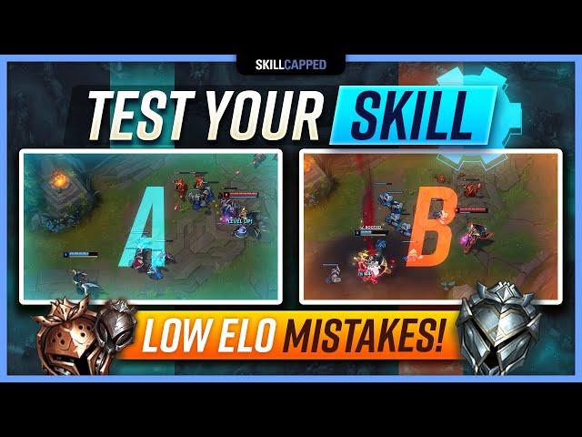 LOW ELO MISTAKES: Test Your Mid Lane Skills! - Mid Lane Guide