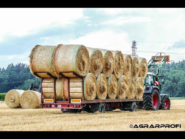 Stroh pressen | Fendt | Krone | Same