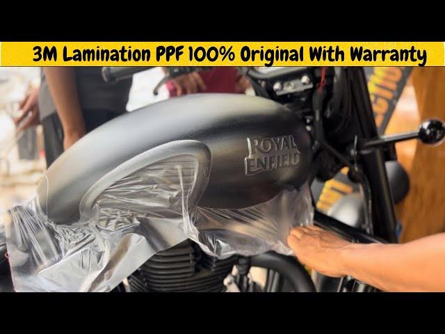 New 2024 Classic 350 3M Lamination-PPF | Royal Enfield Classic 350 Modifications | 3M | PPF