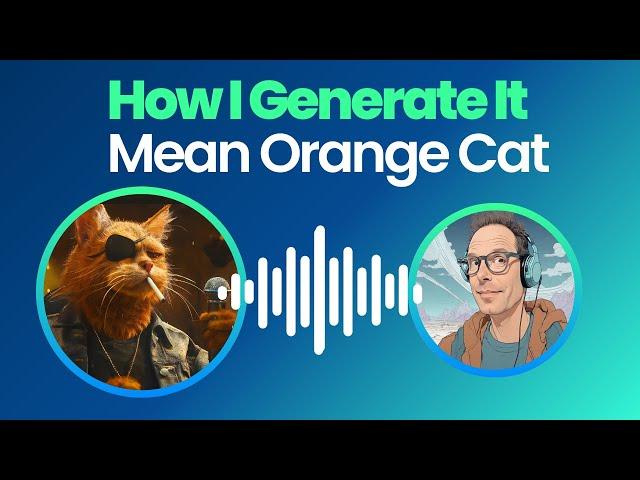 Mean Orange Cat: AI Filmmaker Interview (How I Generate It - Episode 1)