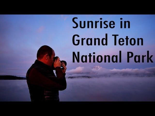 Landscape Photography | Sunrise in Grand Teton National Park (with infrared)