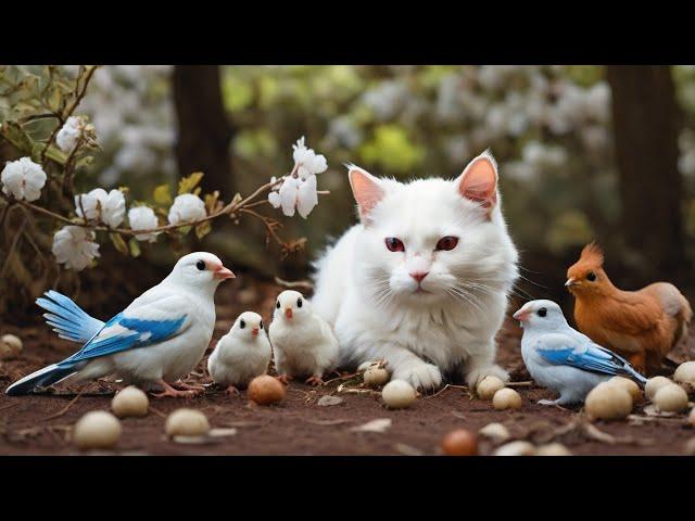 Squirrel and Bird Watching 10 hours Nature Fun for Cats & Dogs & All Humans Alike