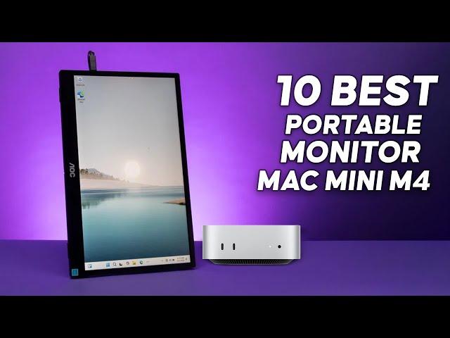 Best Portable Monitor for Mac Mini M4