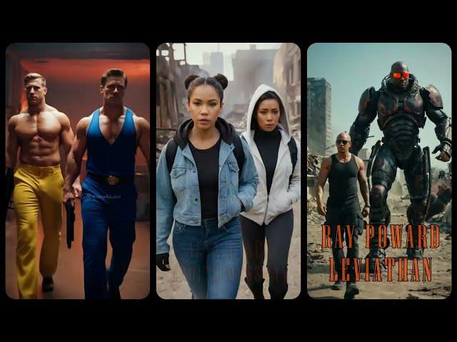 Rivals Face Off: Video Game Characters SIDE BY SIDE! #ai #aiart #viralvideo #doubledragon #games