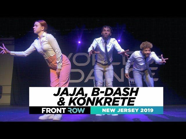 Jaja, B-dash & Konkrete | FRONTROW | World of Dance New Jersey 2019 | #WODNJ19