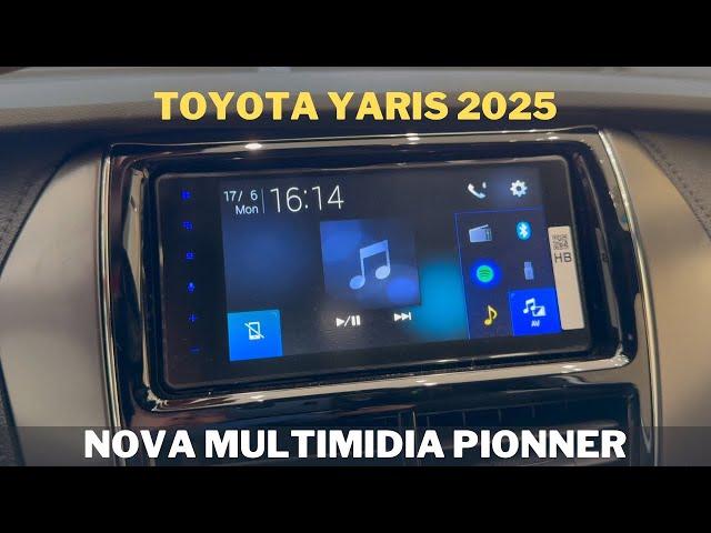 CONHEÇA A NOVA CENTRAL MULTIMIDIA DO TOYOTA YARIS 2025