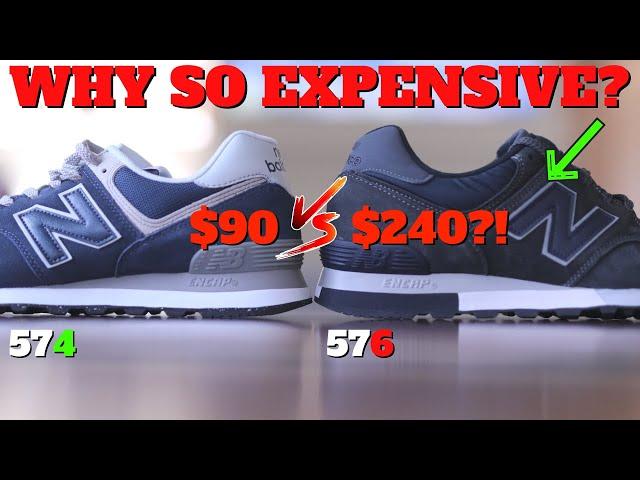 $240 New Balance 576 vs $90 574! Why Is New Balance 576 So EXPENSIVE?!