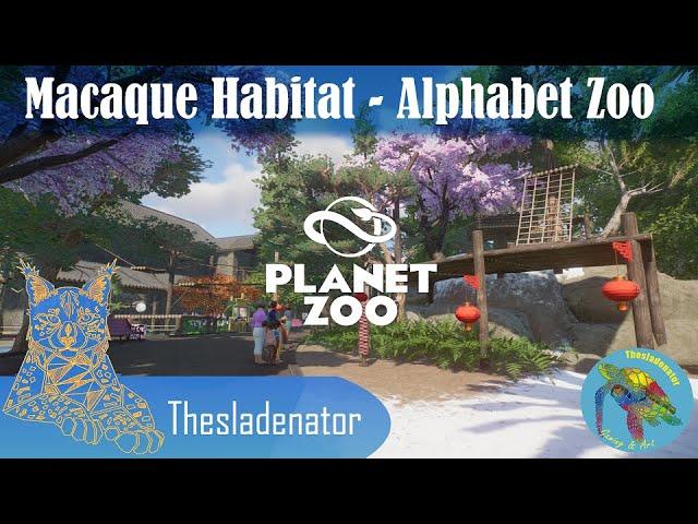 Japanese Macaque Habitat | Alphabet Zoo | Planet Zoo - Franchise