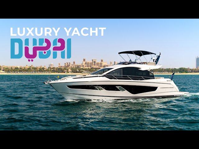 Luxury Sport Yacht in Dubai - 65 feet (Sony a7s III + DJI Mini 3 Pro)