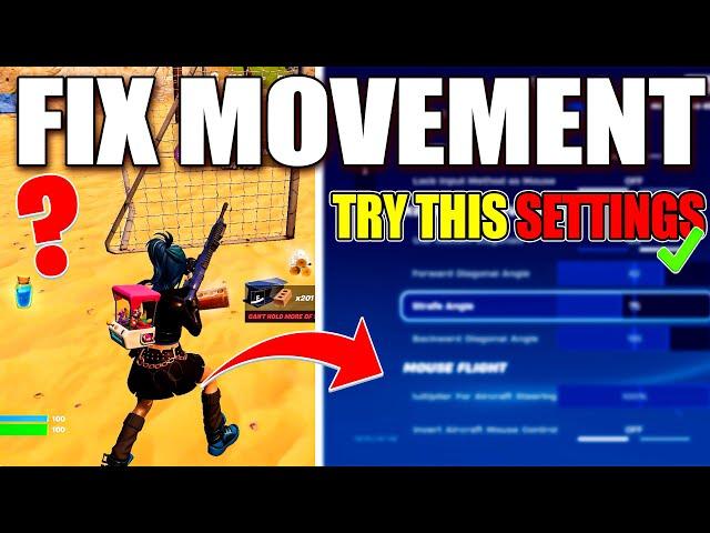 How to Fix Fortnite *SLOW* Movement in Chapter 5! FIX MOVEMENT in Fortnite Chapter 5