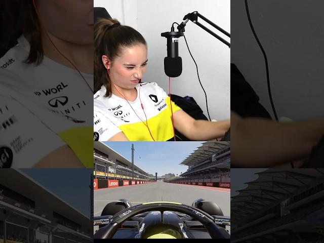 Some say I’m still shaking  #f1 #f123 #f1game #girl #racing