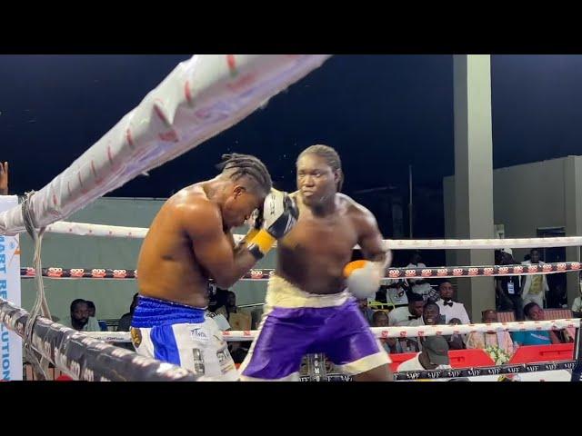 Boxing Night: Joshua Quartey vs Boniface Kabore - Serious Fight  || Street to Champions