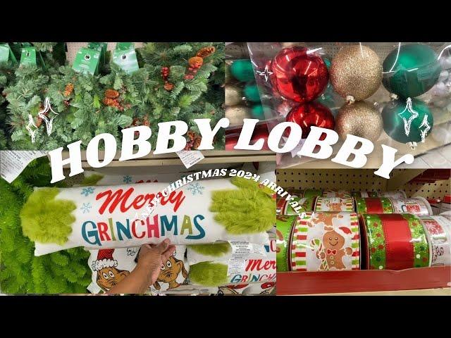 NEW CHRISTMAS 2024 ARRIVALS HOBBY LOBBY | 2024 HOBBY LOBBY SHOP WITH ME