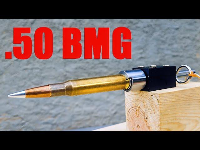 Exploding OUTSIDE a Gun BARREL. .50 BMG