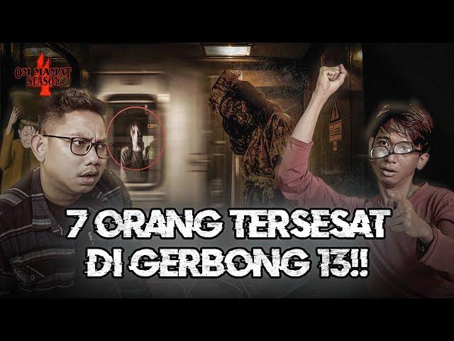 CERITA NAIK KERETA HANTU TERSERAM?? GERBONG 13 #OMMAMAT