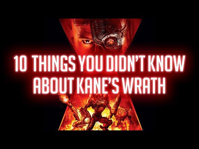 10 Things You Didn't Know About Command & Conquer 3: Kane's Wrath