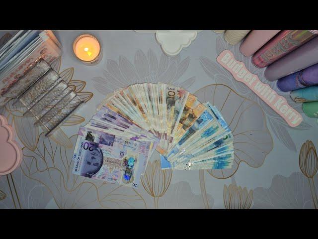 Cash stuffing £1,120! Savings challenge reallocation video  budgeting & cash envelopes UK