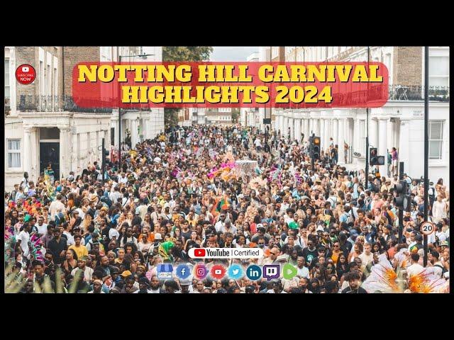 Notting Hill Carnival Highlights ft Channel One, King Tubbys, Lord Gelly's, Rough But Sweet 2024