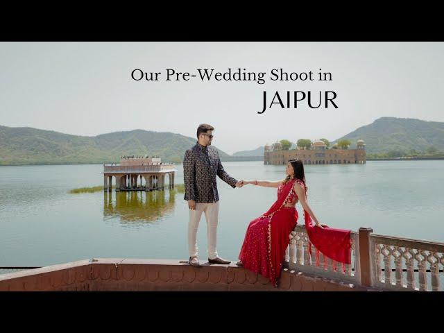 Our Pre-Wedding Shoot in Jaipur ️ #prewedding #preweddingshoot #jaipur