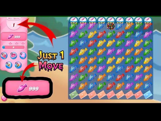 Crazy unlimited jellyfish nonstop combo | only 1 Move jelly fish level