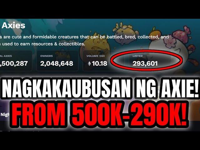 Supply ng Axie NAGKAKAUBUSAN NA! (Bull Run is BACK) | Axie Origins Update