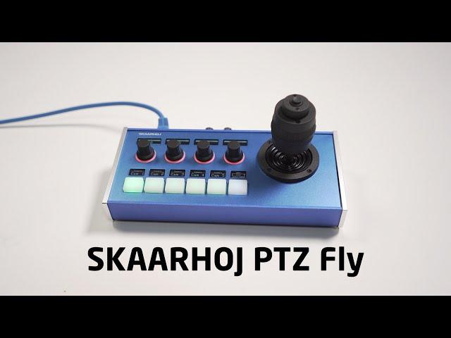 Nice Compact PTZ Controller | SKAARHOJ PTZ Fly