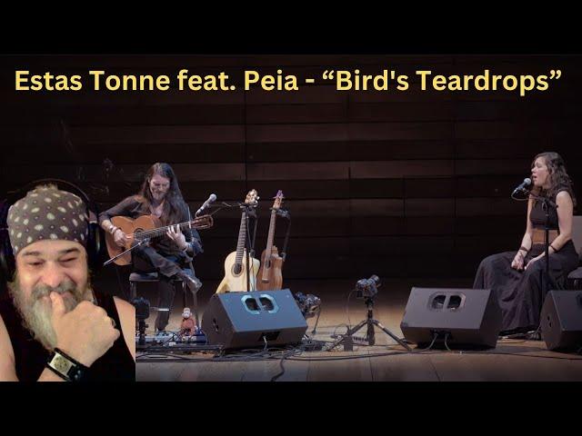 THIS WAS BEAUTIFUL! -(REACTION) - Estas Tonne feat. Peia | "Bird's Teardrops" | Ashland, Oregon 2018