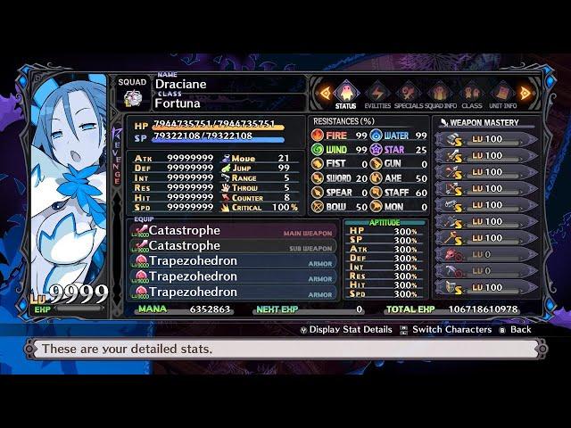 Disgaea 5 Complete: Perfect Sage and Killia VS 20 Stars Carnage Baal