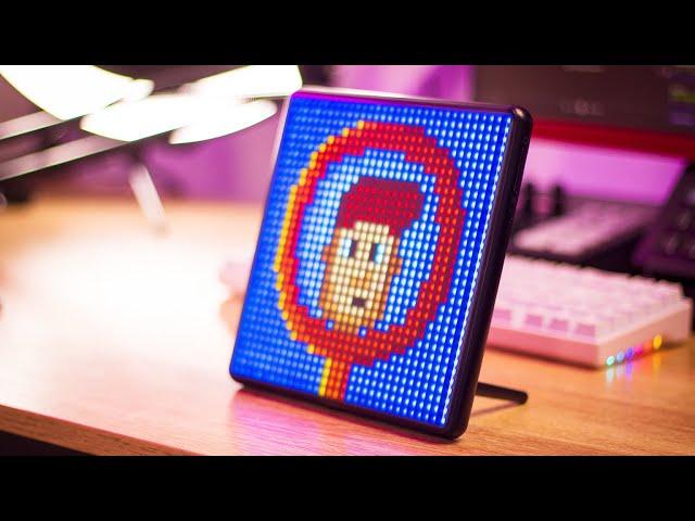 AWESOME Pixel Art LED RGB Display! Divoom Pixoo Max Review