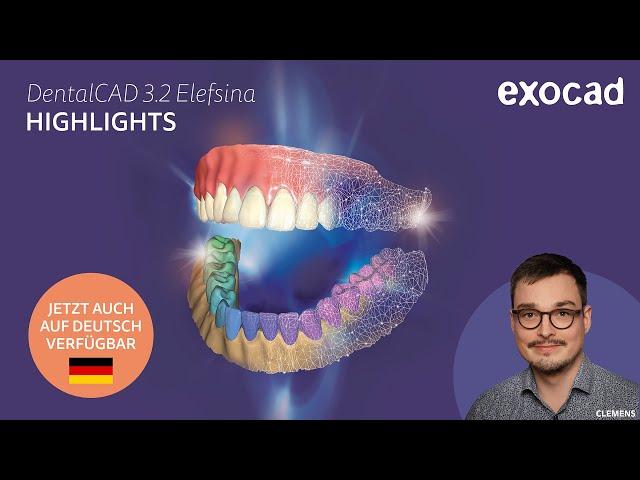 DentalCAD 3.2 Elefsina HIGHLIGHTS (Deutsch/German)