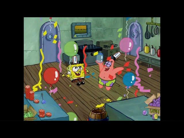 SpongeBob SquarePants - Patrick gets a job at the Krusty Krab